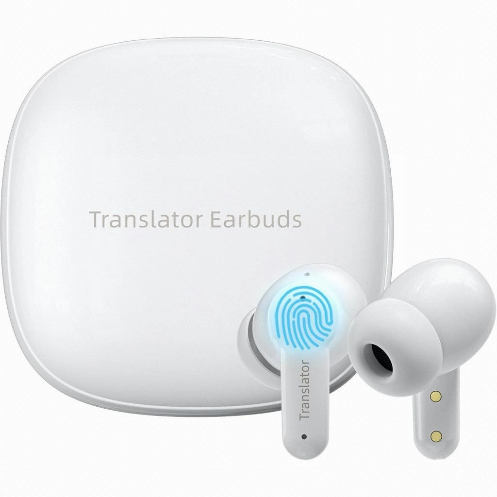 Translator Earbuds 翻訳イヤホン Lavnov™ Translator Earbuds - 144ヶ国語のリアルタイムAI翻訳
