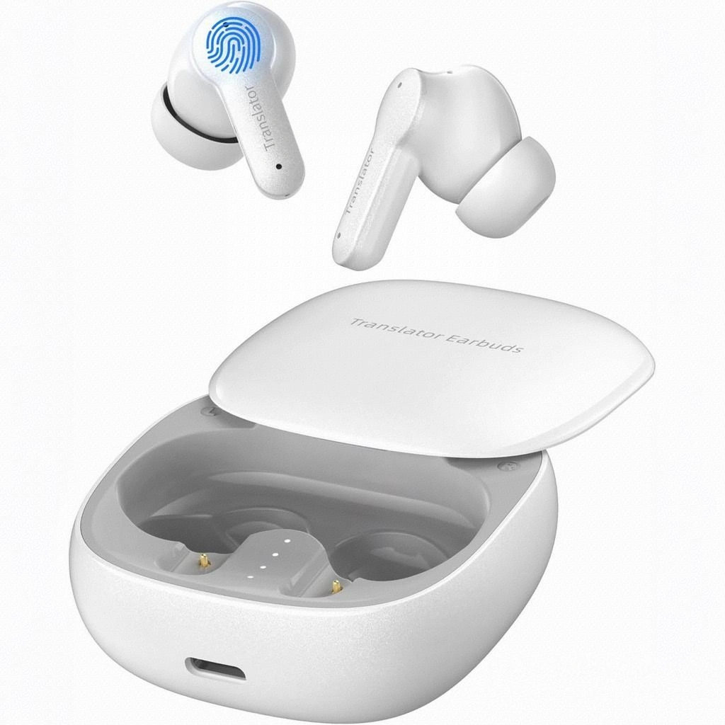 Lavnov™ Translator Earbuds – Real-Time AI Translation in 144 Languages