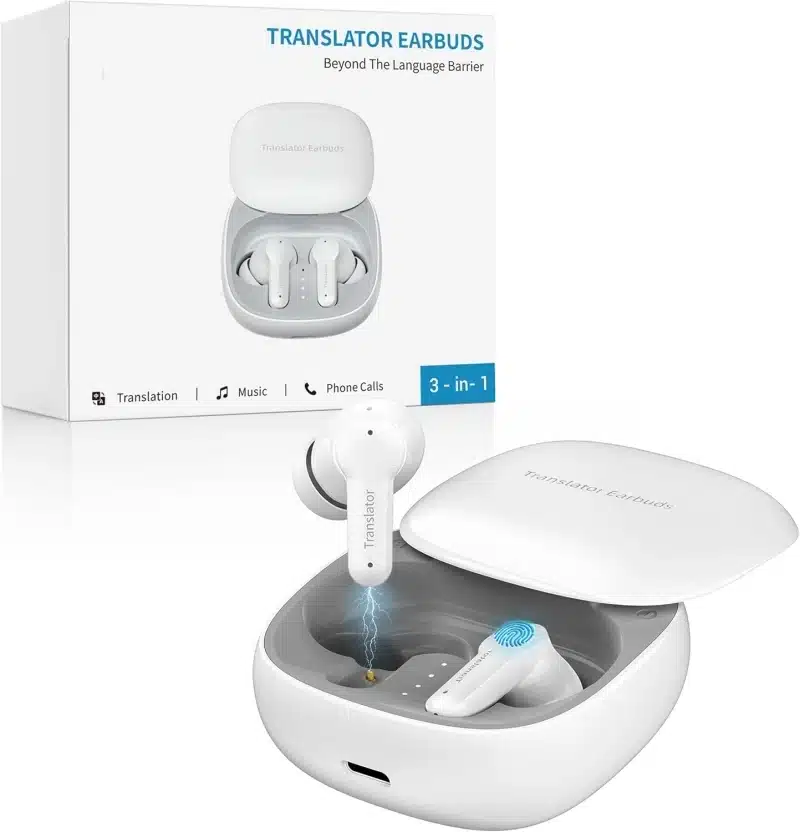 Lavnov Ai Translator Earbuds
