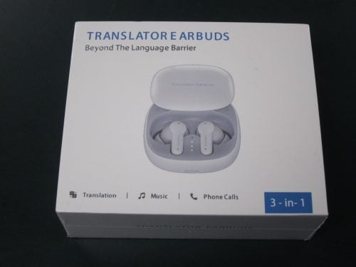 Click to view full screen Lavnov™ Translator Earbuds photo review