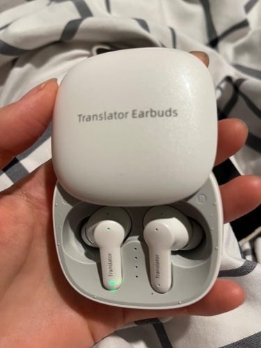 Click to view full screen Lavnov™ Translator Earbuds photo review