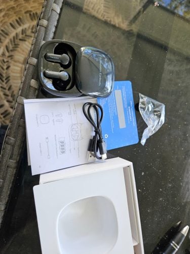 Click to view full screen Lavnov™ Translator Earbuds photo review